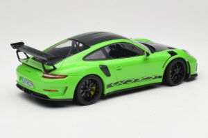 Porsche 911 991.2 GT3 RS Weissach Package Verde Minichamps 1:18 153068233 Metal - imagem 2 de 6