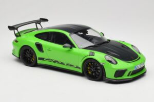 Porsche 911 991.2 GT3 RS Weissach Package Verde Minichamps 1:18 153068233 Metal - imagem 4 de 6