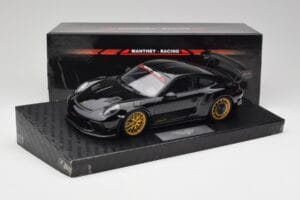 Porsche 911 991.2 GT3 RS Manthey Racing Preto Minichamps 1:18 MR-911-GT3RS-1803 Metal - imagem 6 de 6