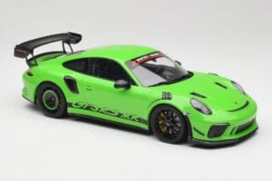 Porsche 911 991.2 GT3 RS Manthey Racing Racing Verde Minichamps 1:18 MR-911-GT3RS-1802 Metal - imagem 4 de 6