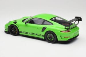 Porsche 911 991.2 GT3 RS Manthey Racing Racing Verde Minichamps 1:18 MR-911-GT3RS-1802 Metal - imagem 5 de 6