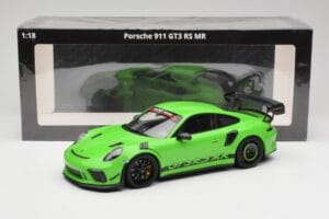 Porsche 911 991.2 GT3 RS Manthey Racing Racing Verde Minichamps 1:18 MR-911-GT3RS-1802 Metal - imagem 6 de 6