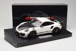 Porsche 911 991.2 GT3 RS Manthey Racing Branco Minichamps 1:18 MR-911-GT3RS-1801 Metal - imagem 6 de 6