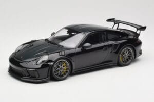 Porsche 911 991.2 GT3 RS Weissach Package Preto Jantes Magnesio Prateadas Minichamps 1:18 153068229 Metal