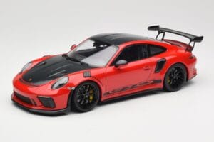 Porsche 911 991.2 GT3 RS Weissach Package Guards Red Jantes Pretas Minichamps 1:18 Porsche 911 991.2 GT3 RS Weissach Package Guards Red Jantes Pretas Minichamps 1:18 153068223 Metal