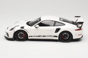 Porsche 911 991.2 GT3 RS Branco com Jantes Pretas Minichamps 1:18 155068224 Metal - imagem 3 de 6