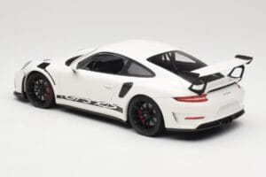 Porsche 911 991.2 GT3 RS Branco com Jantes Pretas Minichamps 1:18 155068224 Metal - imagem 5 de 6