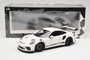 Porsche 911 991.2 GT3 RS Branco com Jantes Pretas Minichamps 1:18 155068224 Metal - imagem 6 de 6