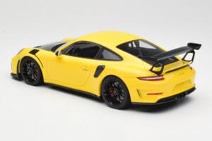 Porsche 911 991.2 GT3 RS Amarelo com Jantes Pretas Minichamps 1:18 155068231 Metal - imagem 5 de 6
