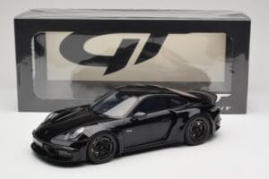 Porsche 911 992 Brabus 900 Rocket-R Obsidian Black GT Spirit 1:18 GT502 Resina - imagem 6 de 6