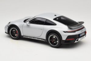 Porsche 911 992 Dakar Ice Grey Metallic Norev 1:18 187242 Metal - imagem 7 de 8