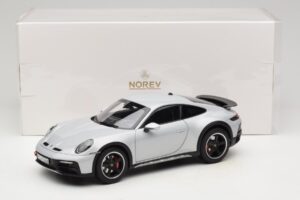 Porsche 911 992 Dakar Ice Grey Metallic Norev 1:18 187242 Metal - imagem 8 de 8