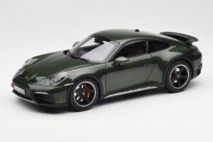 Porsche 911 992 Dakar Oak Verde Metálico Norev 1:18 187241 Metal