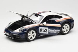 Porsche 911 992 Dakar Rough Roads Norev 1:18 187240 Metal - imagem 2 de 9