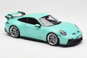 Porsche 911 992 GT3 Mint Verde Norev 1:18 187316 Metal - imagem 6 de 8
