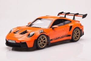 Porsche 911 992 GT3 RS Gulf Laranja Norev 1:18 187360 Metal