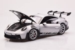 Porsche 911 992 GT3 RS Ice Cinzento Norev 1:18 187359 Metal - imagem 2 de 8