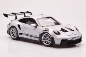 Porsche 911 992 GT3 RS Ice Cinzento Norev 1:18 187359 Metal - imagem 6 de 8