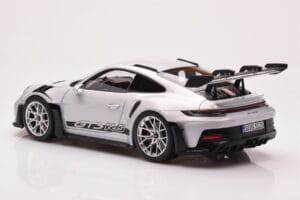 Porsche 911 992 GT3 RS Ice Cinzento Norev 1:18 187359 Metal - imagem 7 de 8
