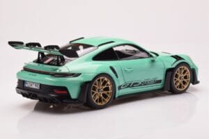 Porsche 911 992 GT3 RS Mint Verde Norev 1:18 187362 Metal - imagem 3 de 8