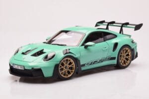Porsche 911 992 GT3 RS Mint Verde Norev 1:18 187362 Metal