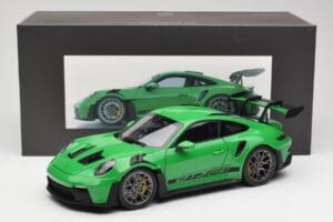Porsche 911 992 GT3 RS Python Verde Norev 1:18 WAP0212820RGT3 Metal - imagem 8 de 8