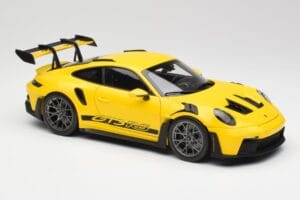 Porsche 911 992 GT3 RS Racing Amarelo Norev 1:18 WAP0212810RGT3 Metal - imagem 6 de 8