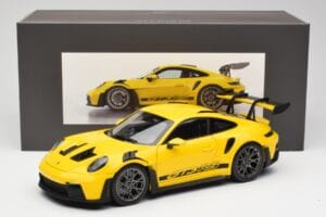 Porsche 911 992 GT3 RS Racing Amarelo Norev 1:18 WAP0212810RGT3 Metal - imagem 8 de 8