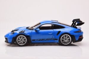 Porsche 911 992 GT3 RS Sharkblue Norev 1:18 187358 Metal - imagem 4 de 8