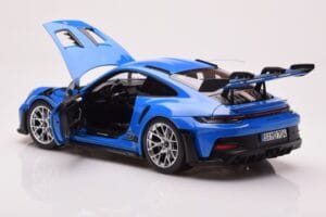 Porsche 911 992 GT3 RS Sharkblue Norev 1:18 187358 Metal - imagem 5 de 8