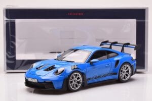 Porsche 911 992 GT3 RS Sharkblue Norev 1:18 187358 Metal - imagem 8 de 8