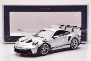 Porsche 911 992 GT3 RS Prata Metálico Norev 1:18 187357 Metal - imagem 8 de 8