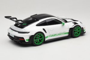 Porsche 911 992 GT3 RS Tribute to Carrera RS White Python Green Norev 1:18 187372 Metal - imagem 3 de 8
