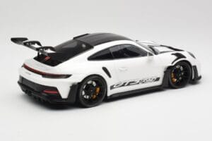 Porsche 911 992 GT3 RS Branco & Rodas Pretas Minichamps 1:18 155062230 Metal - imagem 2 de 6