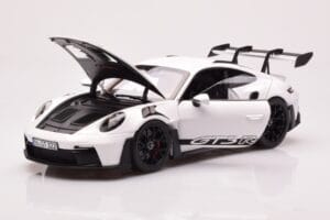 Porsche 911 992 GT3 RS Branco Norev 1:18 187361 Metal - imagem 2 de 8