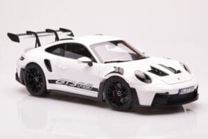 Porsche 911 992 GT3 RS Branco Norev 1:18 187361 Metal - imagem 6 de 8