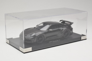 Porsche 911 992 TechArt GTstreet R Preto Com Jantes Pretas TechArt 1:18 REMC012 Resina - imagem 2 de 6