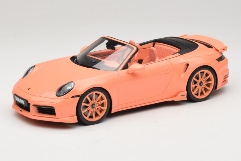 Porsche 911 992 Turbo S Cabriolet Brabus 900 Peetch GT Spirit 1:18 GT564 Resina