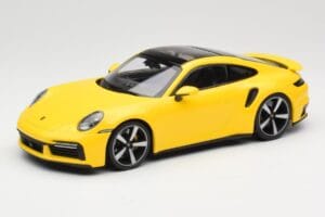 Porsche 911 992 Turbo S Amarelo Minichamps 1:18 155069071 Metal