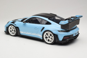 Porsche 911 992.1 GT3 RS Gulf Blue GT Spirit 1:12 GT497 Resina - imagem 5 de 6