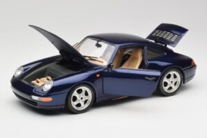 Porsche 911 993 Carrera Cup Azul Braccio & Gotz 1993 Bburago 1:18 3060-M1 Metal - imagem 2 de 8