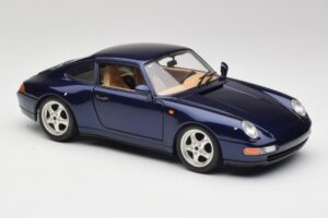 Porsche 911 993 Carrera Cup Azul Braccio & Gotz 1993 Bburago 1:18 3060-M1 Metal - imagem 6 de 8