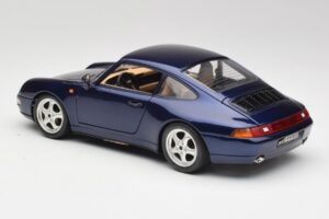 Porsche 911 993 Carrera Cup Azul Braccio & Gotz 1993 Bburago 1:18 3060-M1 Metal - imagem 7 de 8