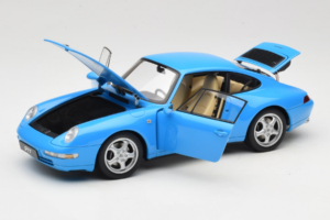Porsche 911 993 Carrera Blue Metallic AUTOart 1:18 78133 Metal - imagem 2 de 8