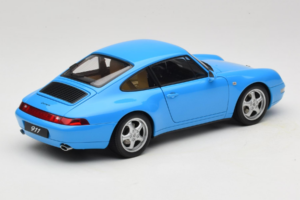 Porsche 911 993 Carrera Blue Metallic AUTOart 1:18 78133 Metal - imagem 3 de 8