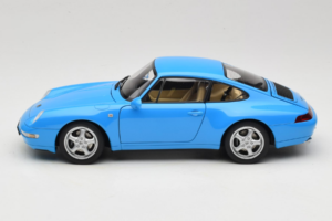 Porsche 911 993 Carrera Blue Metallic AUTOart 1:18 78133 Metal - imagem 4 de 8