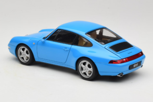 Porsche 911 993 Carrera Blue Metallic AUTOart 1:18 78133 Metal - imagem 7 de 8