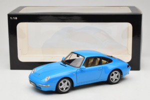 Porsche 911 993 Carrera Blue Metallic AUTOart 1:18 78133 Metal - imagem 8 de 8