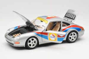 Porsche 911 993 Carrera Cup #1 1993 Bburago 1:18 3050-M2 Metal - imagem 2 de 8
