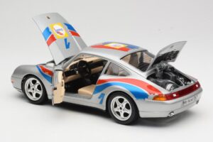 Porsche 911 993 Carrera Cup #1 1993 Bburago 1:18 3050-M2 Metal - imagem 5 de 8